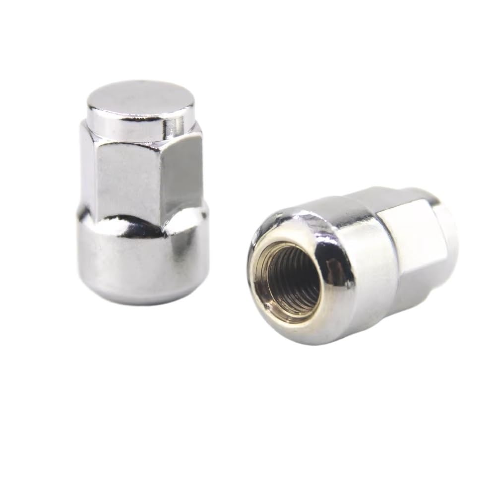 BASPHHH Felgenschraube Kompatibel mit Accord für Civic für Element für Odyssey für Pilot Auto-Radmuttern Fabrik-Stil-Radmuttern Auto-Radmuttern(No Rubber Ring-2pc) von BASPHHH
