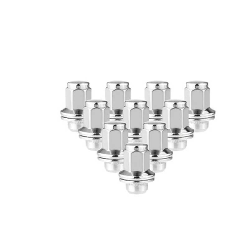 BASPHHH Felgenschraube Kompatibel mit Acura für MDX 2010-2020 Radmuttern M14x1.5(10pcs) von BASPHHH