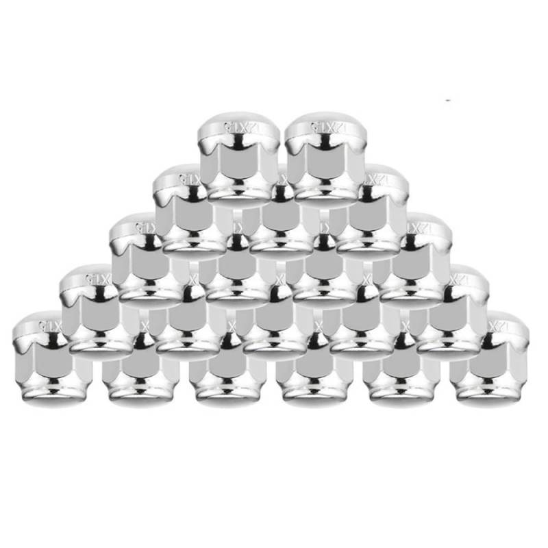 BASPHHH Felgenschraube Kompatibel mit Acura für TL 2002-2006 Radmuttern Karbonstahl-Reifenmuttern M12 x 1,5 90304SA5013 von BASPHHH