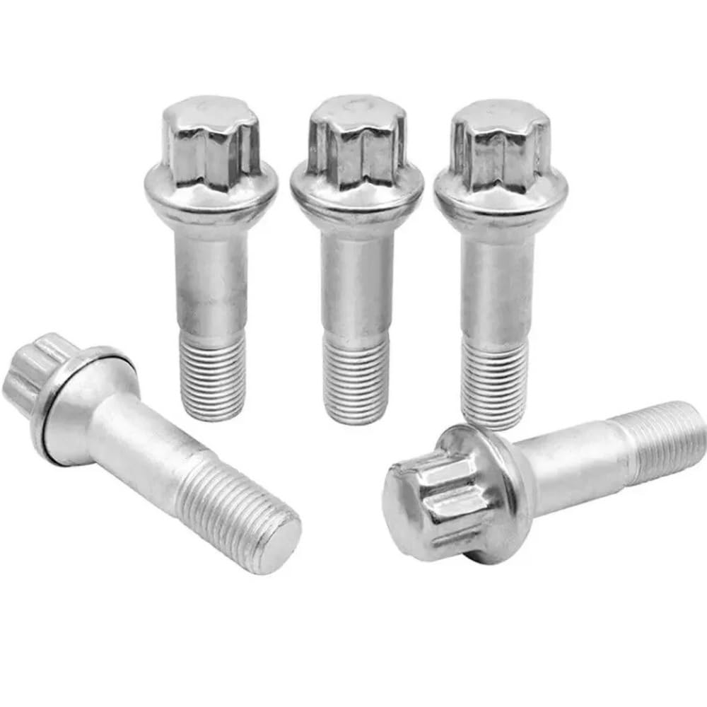 BASPHHH Felgenschraube Kompatibel mit Benz für C180 2013-2014 Silberne Radschrauben Muttern A0009905407 BASPHHH Felgenschraube Kompatibel mit Benz für C180 2013-2014 Silberne Radschrauben Muttern A0009905407 von BASPHHH