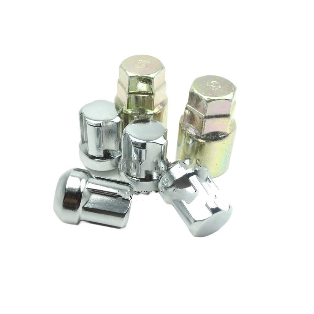 BASPHHH Felgenschraube Kompatibel mit CRV für Accord für XRV für Crosstour für Odyssey 4 Muttern + 2 Schlüssel M12x1,5 Kugelsitz Radius Radschlösser Radmutter BASPHHH Felgenschraube Kompatibel mit CRV für Accord für XRV für Crosstour für Odyssey 4 Muttern + 2 Schlüssel M12x1,5 Kugelsitz Radius Radschlösser Radmutter von BASPHHH
