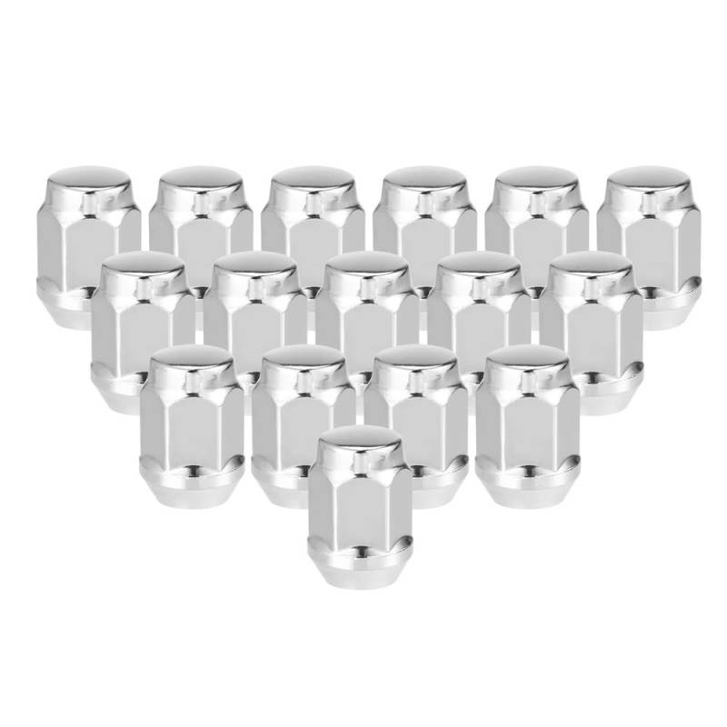 BASPHHH Felgenschraube Kompatibel mit Chevrolet für Aveo 2006 2007 2008 2009 2010 Auto-Radmuttern M12 x 1,5 95990248(16PCS) von BASPHHH