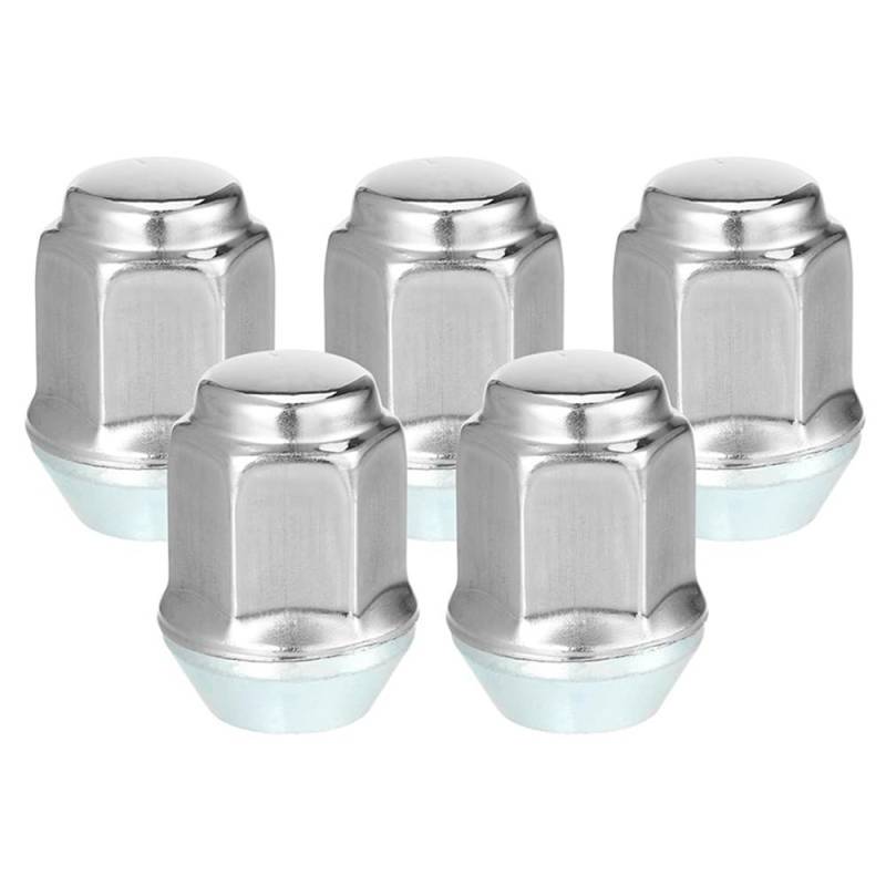 BASPHHH Felgenschraube Kompatibel mit Chrysler für 200 2011-2014 Radmuttern Auto-Reifenmuttern aus Karbonstahl M12 x 1,5 6509769AA von BASPHHH