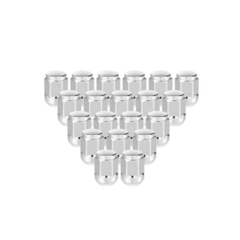 BASPHHH Felgenschraube Kompatibel mit Civic Type R 2017-2021 Sechskant-Radmuttern mit offenem Ende, Auto-Radmuttern M14 x 1,5 90304SJAA91 6113131(20pcs) von BASPHHH