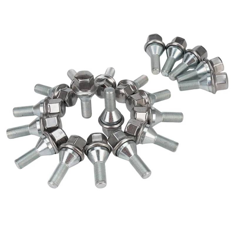 BASPHHH Felgenschraube Kompatibel mit Dodge für Dart 2013-2016 Radschrauben Mutter 6509933AA 6511051AA von BASPHHH