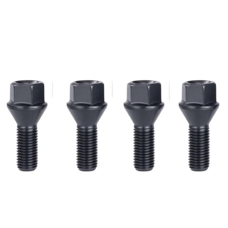 BASPHHH Felgenschraube Kompatibel mit E70 für E70N für E71 für F20 Radmutter Stehbolzen 36136781150 36136781151 36136781152(4pcs36136781150) von BASPHHH