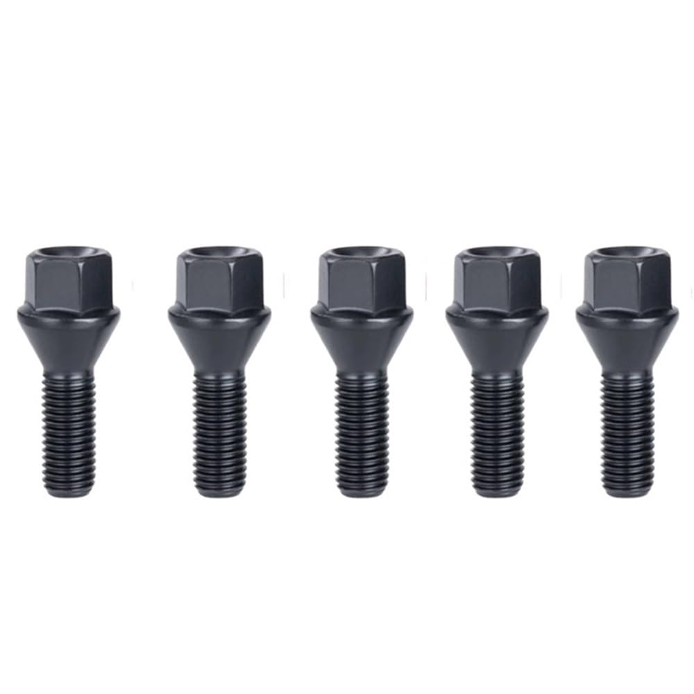 BASPHHH Felgenschraube Kompatibel mit E70 für E70N für E71 für F20 Radmutter Stehbolzen 36136781150 36136781151 36136781152(5pcs36136781150) von BASPHHH