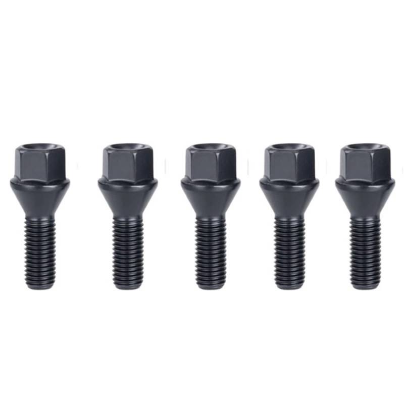 BASPHHH Felgenschraube Kompatibel mit E70 für E70N für E71 für F20 Radmutter Stehbolzen 36136781150 36136781151 36136781152(5pcs36136781150) von BASPHHH