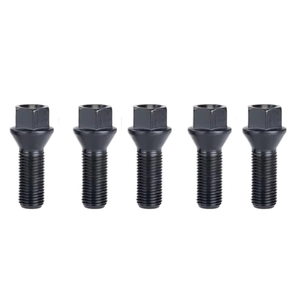 BASPHHH Felgenschraube Kompatibel mit E70 für E70N für E71 für F20 Radmutter Stehbolzen 36136781150 36136781151 36136781152(5pcs36136781152) von BASPHHH