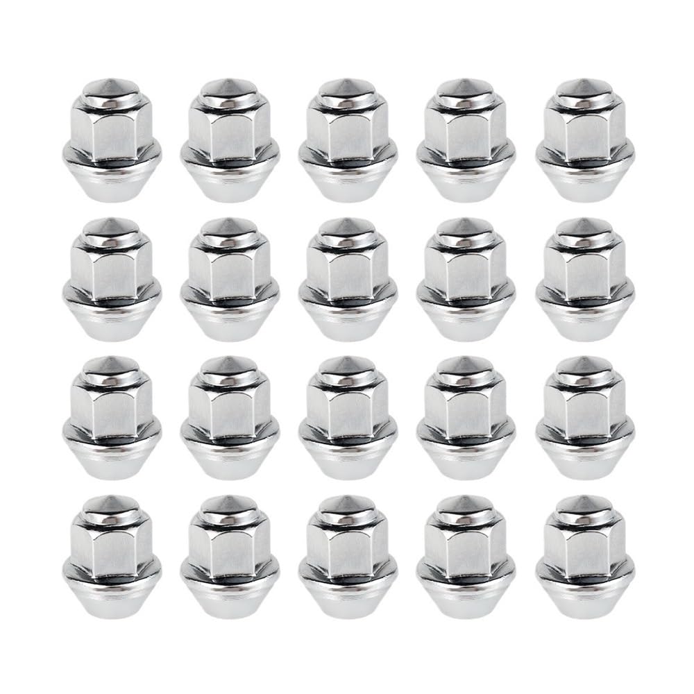 BASPHHH Felgenschraube Kompatibel mit Ford M12x1,5 19mm Radmuttern für Räder Sechskant-Radmuttern 60 Grad Kegel Kohlenstoffstahl plattierte Muttern 1678260 BASPHHH Felgenschraube Kompatibel mit Ford M12x1,5 19mm Radmuttern für Räder Sechskant-Radmuttern 60 Grad Kegel Kohlenstoffstahl plattierte Muttern 1678260 von BASPHHH