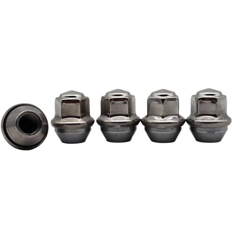 BASPHHH Felgenschraube Kompatibel mit Ford für B-MAX 2012-2017 Chrom-Radmuttern Auto-Radschrauben-Zubehör 2434886 ACPA-1012-D2B von BASPHHH