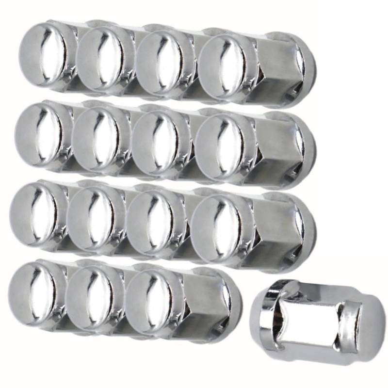 BASPHHH Felgenschraube Kompatibel mit Ford für Edge 2006-2014 Auto-Radmuttern aus Chromstahl 1/2-Zoll-20 60 Grad konisch 32 mm von BASPHHH