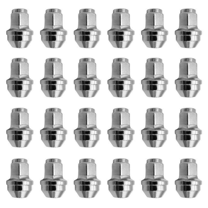 BASPHHH Felgenschraube Kompatibel mit Ford für Expedition 2007–2014 Radmuttern, verchromte Radmuttern 4L3Z1012A(24 Pieces) von BASPHHH