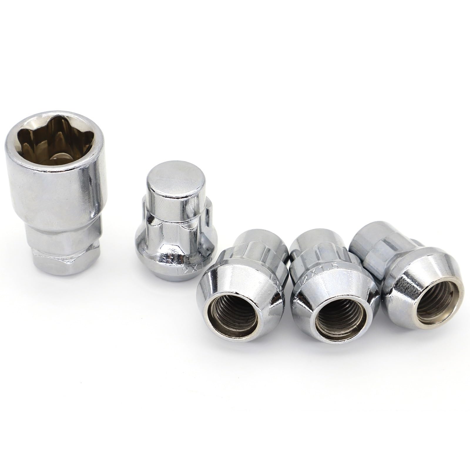 BASPHHH Felgenschraube Kompatibel mit Ford für Fiesta 2000-2023 Auto-Radmuttern konischer Sitz Autozubehör M12 x 1,5 BASPHHH Felgenschraube Kompatibel mit Ford für Fiesta 2000-2023 Auto-Radmuttern konischer Sitz Autozubehör M12 x 1,5 von BASPHHH