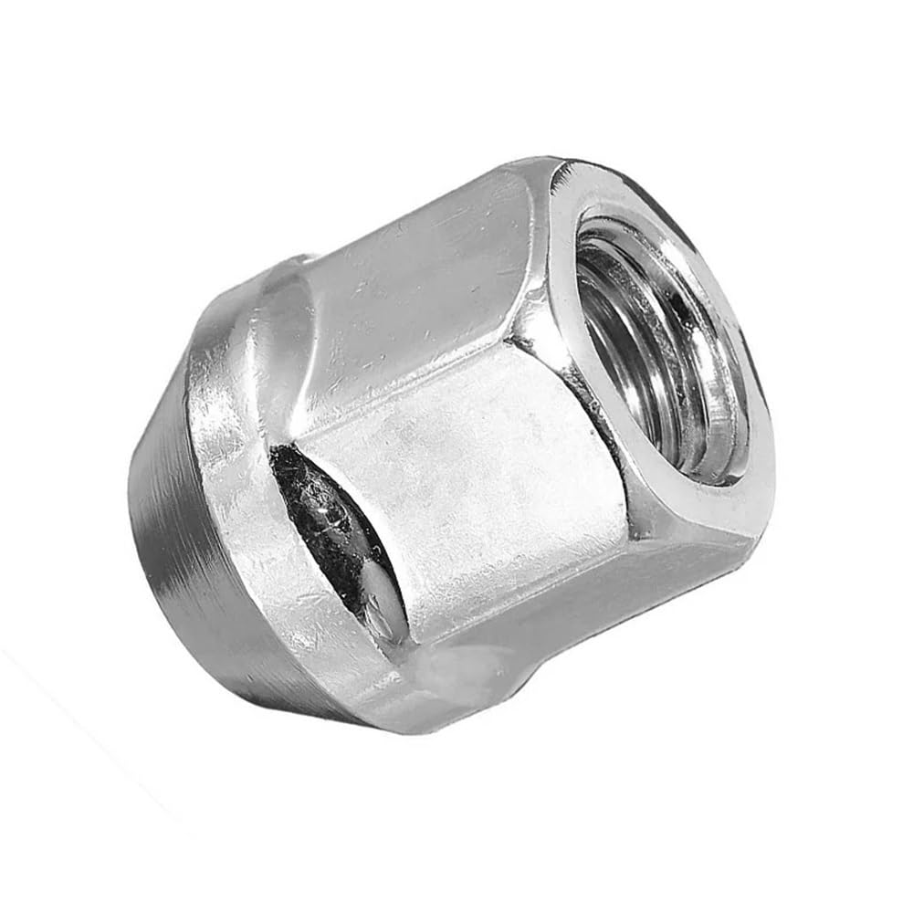 BASPHHH Felgenschraube Kompatibel mit Ford für Focus 1998-2004 Auto Chrom-Legierung Radmuttern Schrauben Zubehör(1PCS) von BASPHHH
