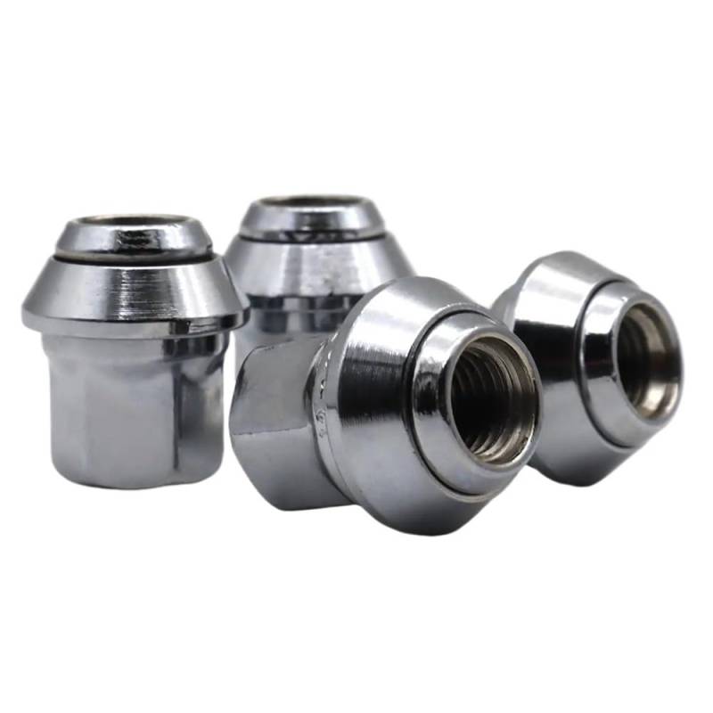 BASPHHH Felgenschraube Kompatibel mit Ford für Mondeo 1993-2022 Auto-Leichtmetallradmuttern M12 × 1,5 19 mm Sechskanträder Reifenteile von BASPHHH