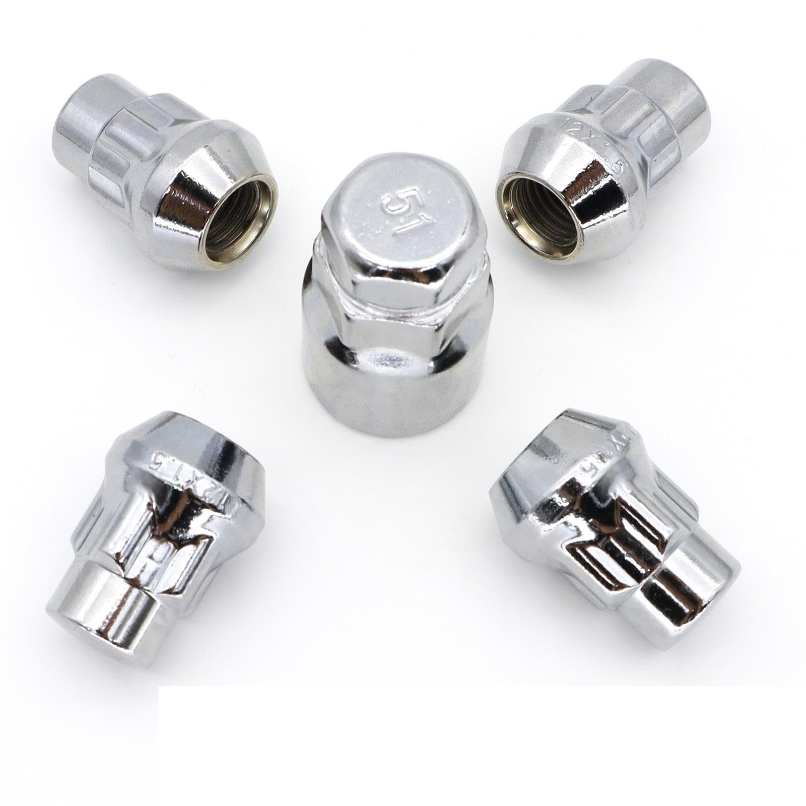 BASPHHH Felgenschraube Kompatibel mit Ford für Ranger 1999-2023 Auto-Radmuttern konischer Sitz, Autozubehör M12 x 1,5 BASPHHH Felgenschraube Kompatibel mit Ford für Ranger 1999-2023 Auto-Radmuttern konischer Sitz, Autozubehör M12 x 1,5 von BASPHHH