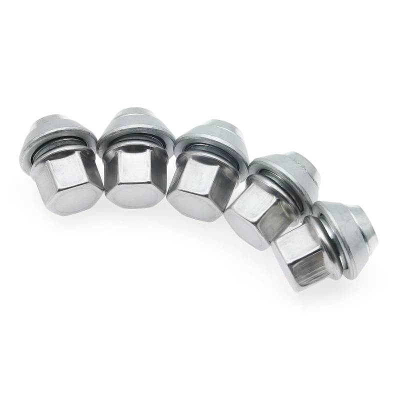 BASPHHH Felgenschraube Kompatibel mit Ford für Transit 1994–2000 für Puma 1997–2001 Auto-Radmuttern Bolzenöse aus legiertem Stahl 19 mm M12 x 1,5 Reifenbolzenschrauben 12150033 von BASPHHH