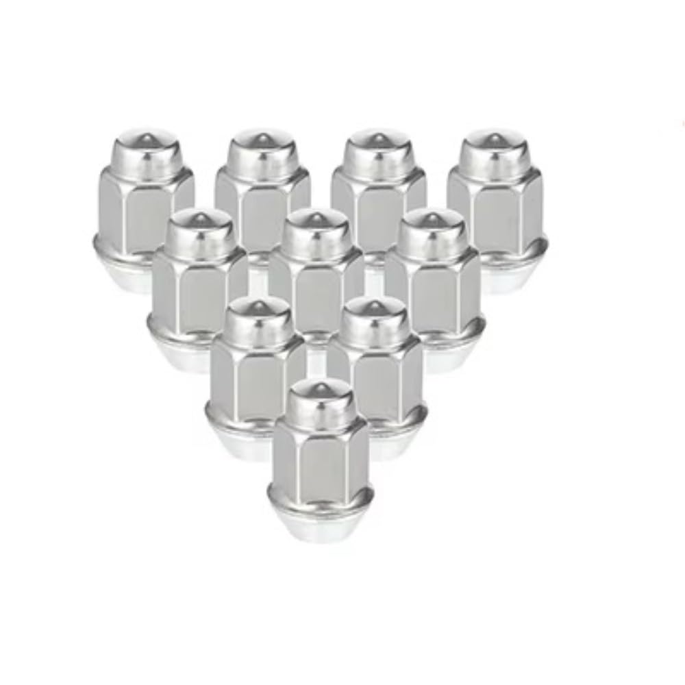 BASPHHH Felgenschraube Kompatibel mit GMC für Canyon 2009-2012 Radschrauben Mutter 9594682 88891748(10pcs) von BASPHHH