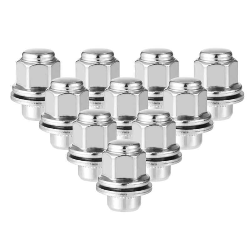 BASPHHH Felgenschraube Kompatibel mit Infiniti für EX35 2008-2012 Radmuttern Kompatibel M12x1.25(10pcs) von BASPHHH