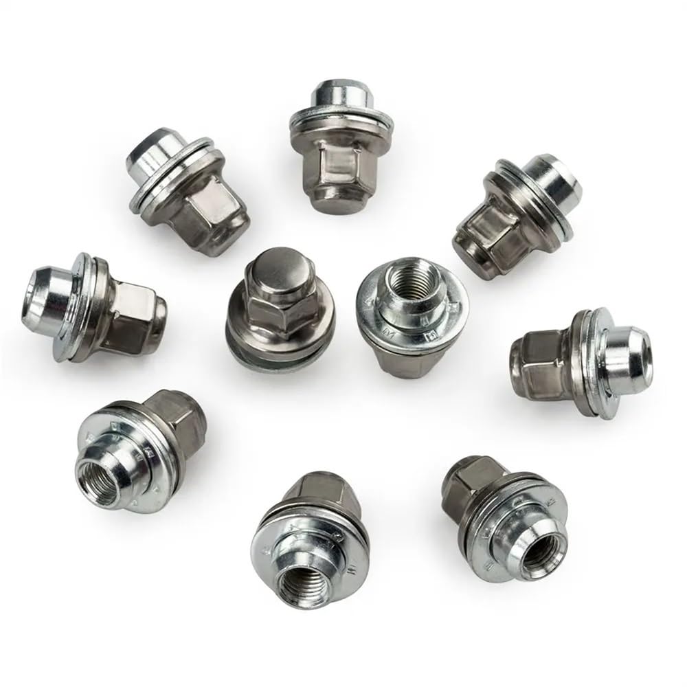 BASPHHH Felgenschraube Kompatibel mit Jaguar für F-Type 2012-2022 Radmuttern Chrom Autoteil 12x1,5 C2C35294010 BASPHHH Felgenschraube Kompatibel mit Jaguar für F-Type 2012-2022 Radmuttern Chrom Autoteil 12x1,5 C2C35294010 von BASPHHH