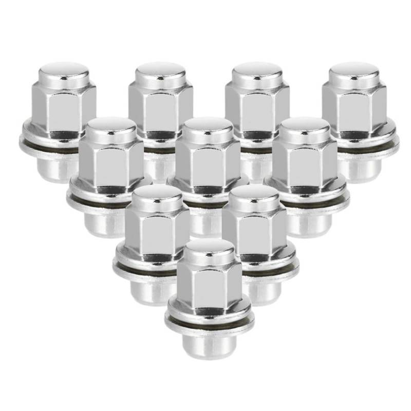 BASPHHH Felgenschraube Kompatibel mit Jaguar für F-Type 2014-2021 Radschrauben Mutter M12 x 1,5 C2C35294 C2C35294010 von BASPHHH
