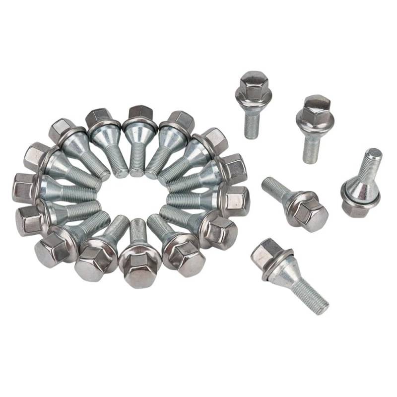 BASPHHH Felgenschraube Kompatibel mit Jeep für Cherokee 2014-2022 Radschrauben 611–005 53182366 6511051AA von BASPHHH