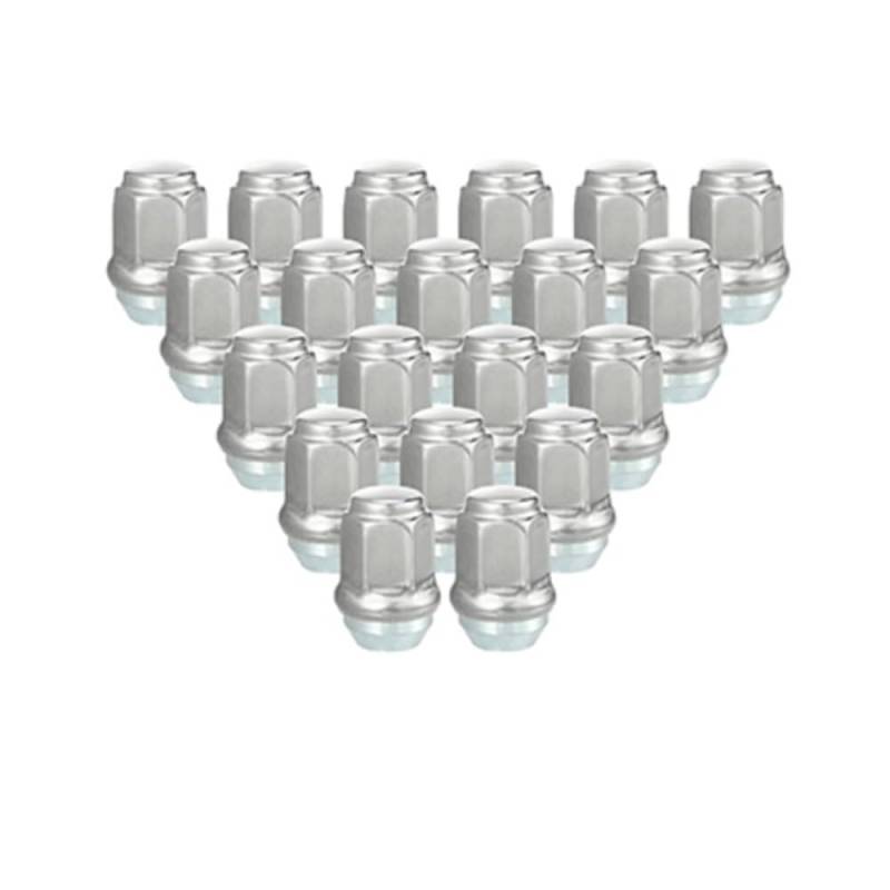 BASPHHH Felgenschraube Kompatibel mit Jeep für Commander 2006-2010 Radmuttern aus Stahl M12 x 1,25 6036310AA(20pcs) von BASPHHH