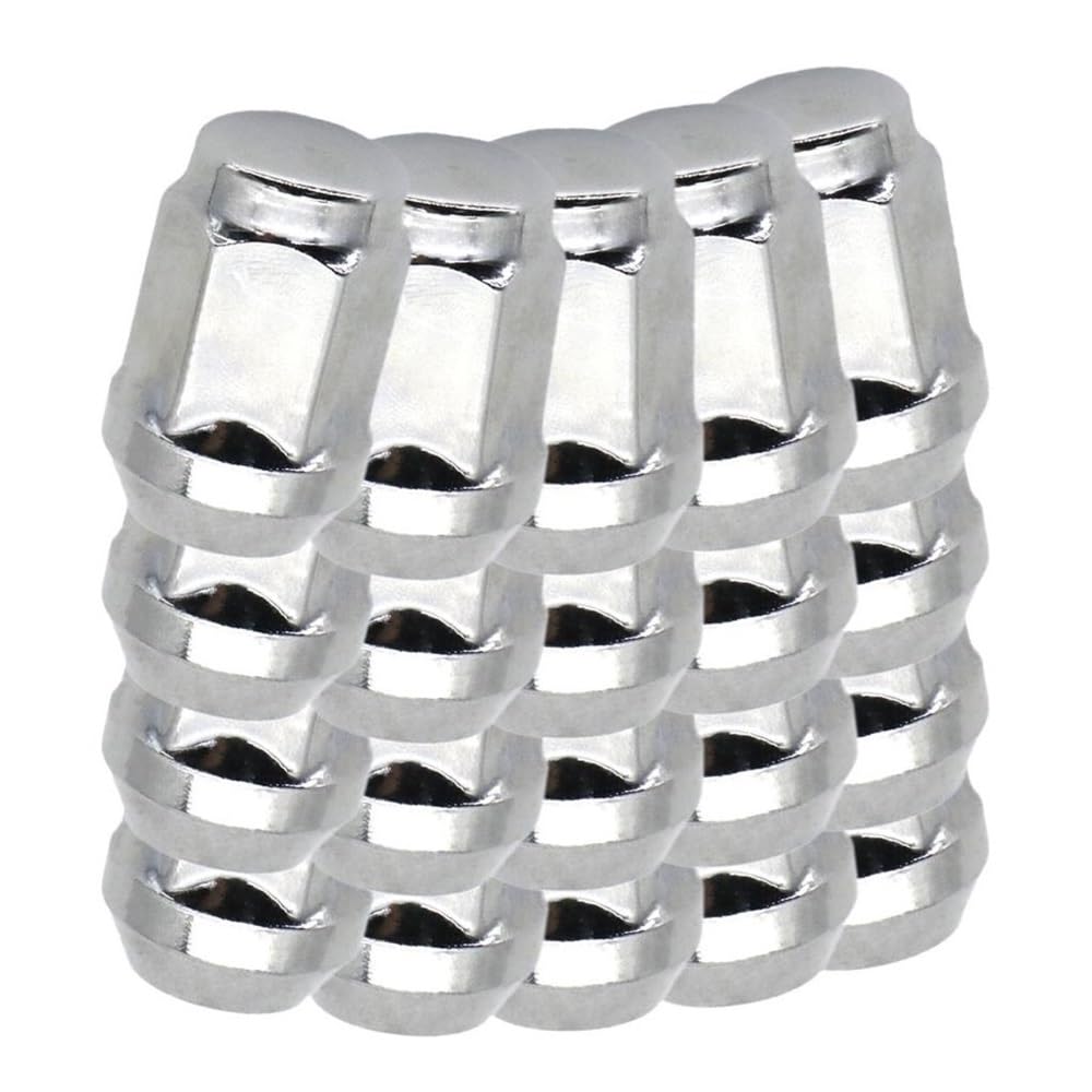 BASPHHH Felgenschraube Kompatibel mit Jeep für Grand für Cherokee 1993-2010 Auto-Stahl-Radmuttern Auto-Zubehör BASPHHH Felgenschraube Kompatibel mit Jeep für Grand für Cherokee 1993-2010 Auto-Stahl-Radmuttern Auto-Zubehör von BASPHHH