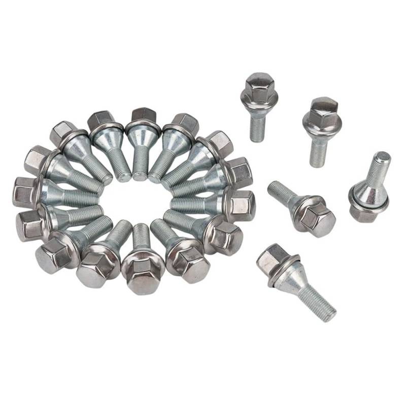 BASPHHH Felgenschraube Kompatibel mit Jeep für Renegade 2015-2022 Radschrauben Mutter 6509933AA 6511051AA von BASPHHH