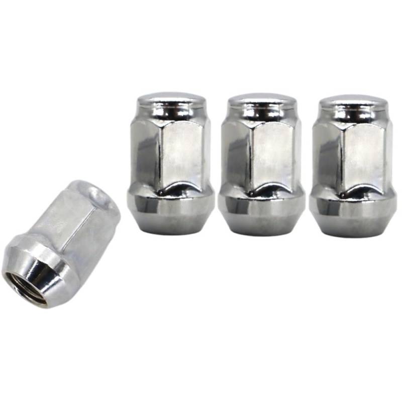 BASPHHH Felgenschraube Kompatibel mit Jeep für Wrangler 1987-2018 Auto-Stahlradmuttern 1/2 Zoll -20 Grad konische Bolzen 32mm von BASPHHH