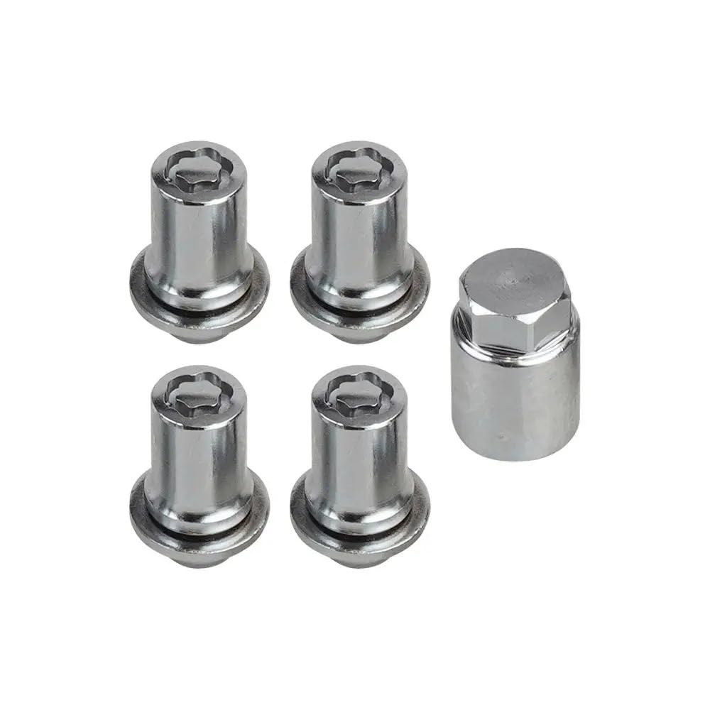 BASPHHH Felgenschraube Kompatibel mit Lexus für CT200h 2011-2017 Radsicherungs-Radmuttern-Set M12 x 1,5 00276-00900 00276-00901(44MM) von BASPHHH