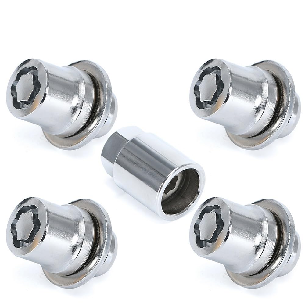 BASPHHH Felgenschraube Kompatibel mit Lexus für ES300h 2013-2020 Radsicherungsmuttern-Set M12 x 1,5 00276-00900 von BASPHHH