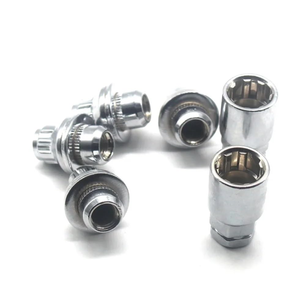 BASPHHH Felgenschraube Kompatibel mit Lexus für HS250H 2010 2011 2012 Chrom-Radmuttern-Set 88972745 9008494001 BASPHHH Felgenschraube Kompatibel mit Lexus für HS250H 2010 2011 2012 Chrom-Radmuttern-Set 88972745 9008494001 von BASPHHH