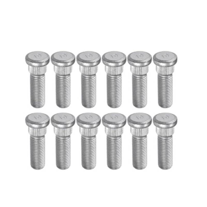 BASPHHH Felgenschraube Kompatibel mit Lexus für LS430 2002-2006 Auto-Radbolzenbolzen M12x1,5 9094202049 9094202017(12pcs) von BASPHHH