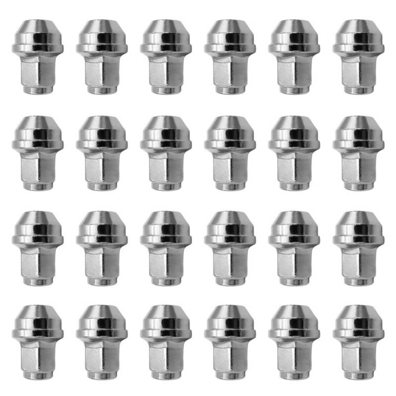BASPHHH Felgenschraube Kompatibel mit Lincoln für Mark LT 2008–2014 Radmuttern, verchromte Radmuttern 4L3Z1012A(24 Pieces) von BASPHHH