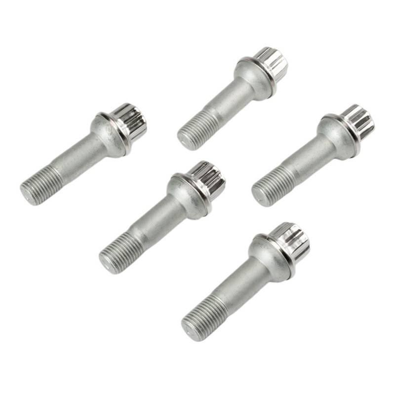 BASPHHH Felgenschraube Kompatibel mit Maybach für 57 2006-2012 Radmuttern Bolzen M14x1,5 68mm 0009905407 von BASPHHH