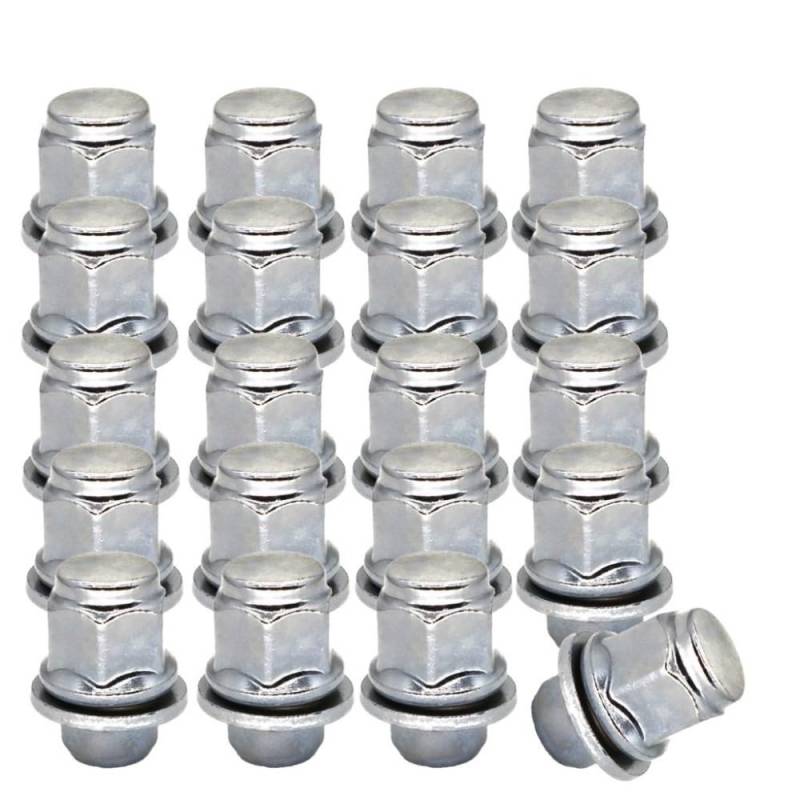 BASPHHH Felgenschraube Kompatibel mit Mitsubishi für Montero 1992-2006 Auto-Radmuttern Autozubehör 12X1,5 9094201033 von BASPHHH
