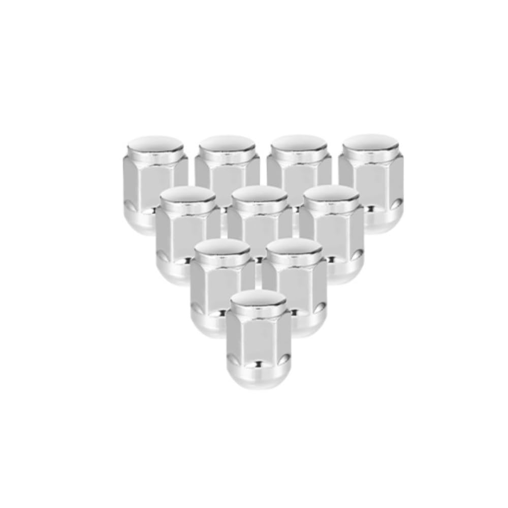 BASPHHH Felgenschraube Kompatibel mit Odyssey 2007-2010 Sechskant-Radmuttern mit offenem Ende Auto-Radmuttern M14 x 1,5 90304SJAA91 6113131(10pcs) von BASPHHH
