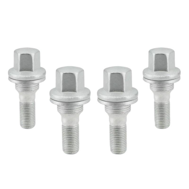 BASPHHH Felgenschraube Kompatibel mit Peugeot Für 308 2007-2018 Für 407 2004-2010 Radschrauben Muttern M12 * 1,25 17mm 540567 von BASPHHH