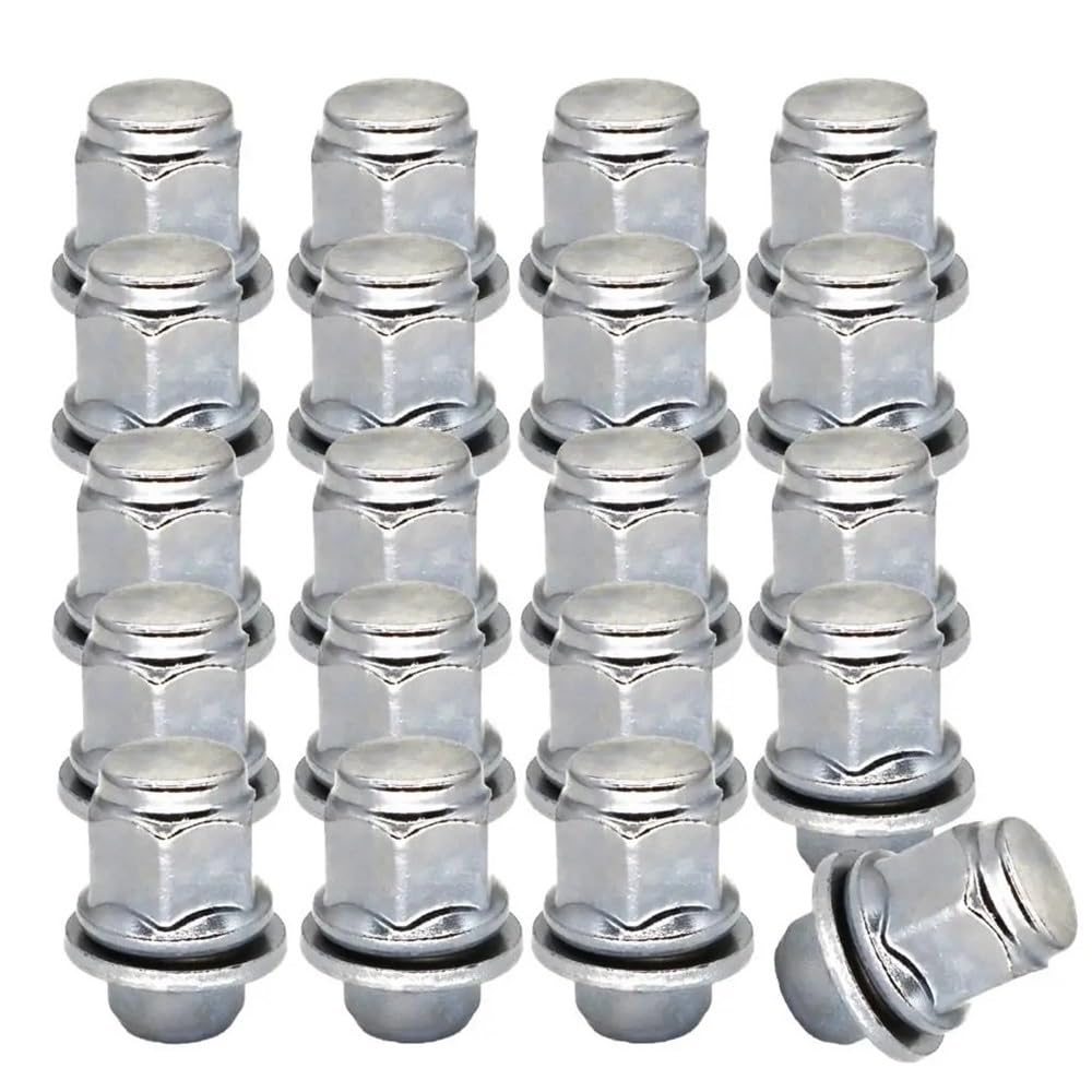 BASPHHH Felgenschraube Kompatibel mit Scion für iQ 2012-2015 Auto-Stahl-Radmutter M12 x 1,5 Auto-Radteile 52950M2050 von BASPHHH