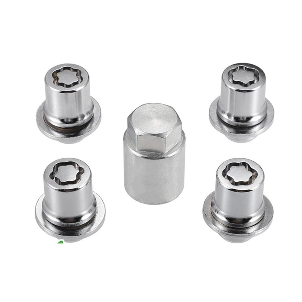 BASPHHH Felgenschraube Kompatibel mit Scion für tC 2005-2010 Radschloss-Radmuttern-Kits mit Schlüssel, 1 Set M12x1,5 BASPHHH Felgenschraube Kompatibel mit Scion für tC 2005-2010 Radschloss-Radmuttern-Kits mit Schlüssel, 1 Set M12x1,5 von BASPHHH