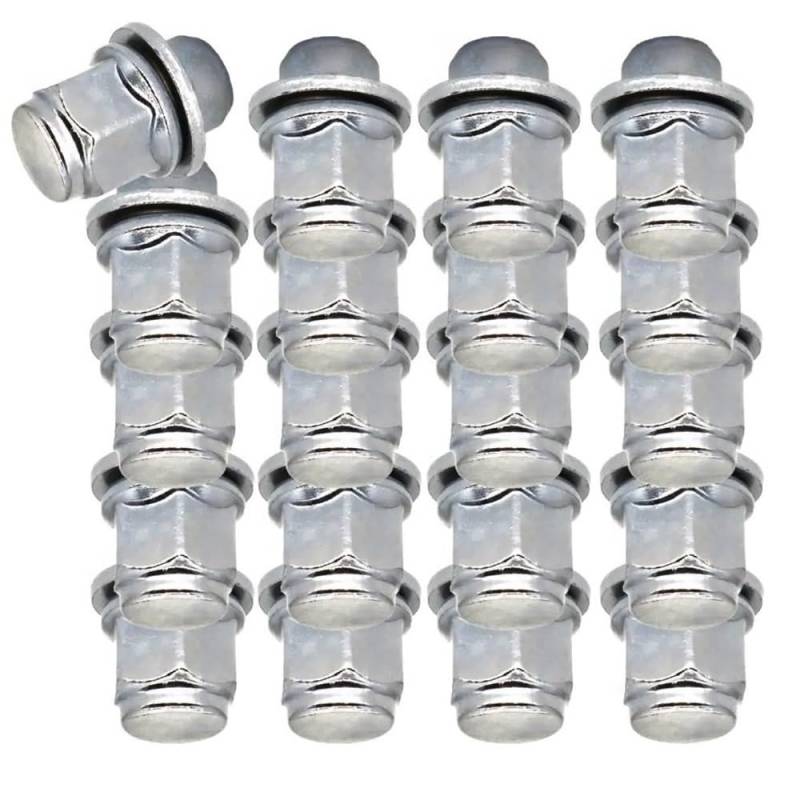 BASPHHH Felgenschraube Kompatibel mit Scion für xA 2004–2006 Auto-Stahlrad-Radmutter M12X1,5 Auto-Radteile 52950M2050 von BASPHHH