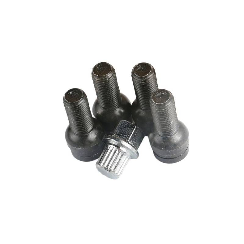 BASPHHH Felgenschraube Kompatibel mit Seat für Leon 2000-2006 Radschraube Sicherungsmutter 8D0601139F 009 von BASPHHH