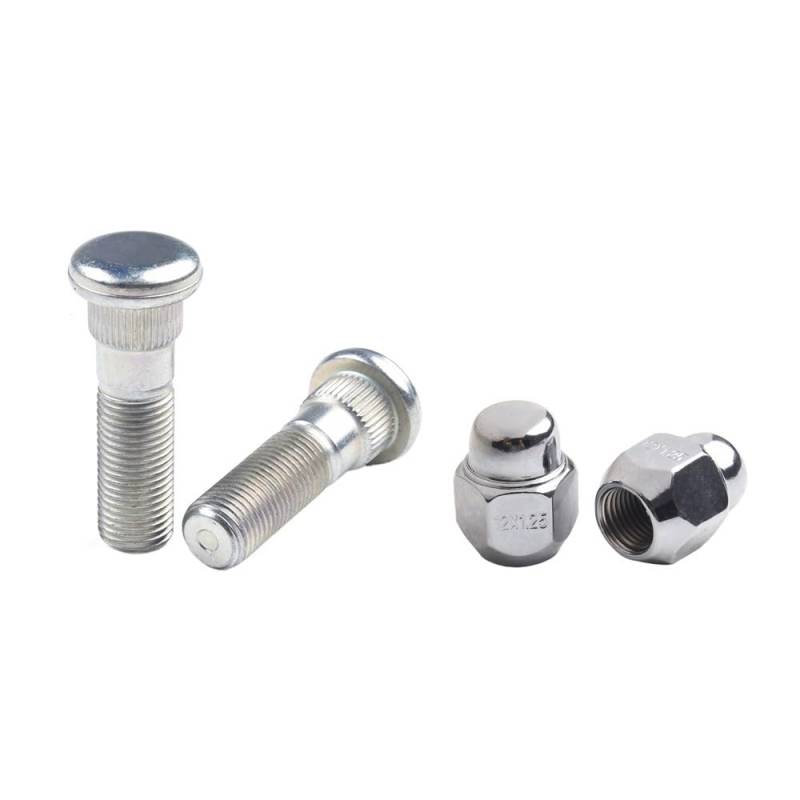 BASPHHH Felgenschraube Kompatibel mit Subaru für Forester 2009-2019 Autoreifen-Schraubenstange Radnabenbolzen Bolzenmutter Set 28365FE001 28171AJ000 von BASPHHH