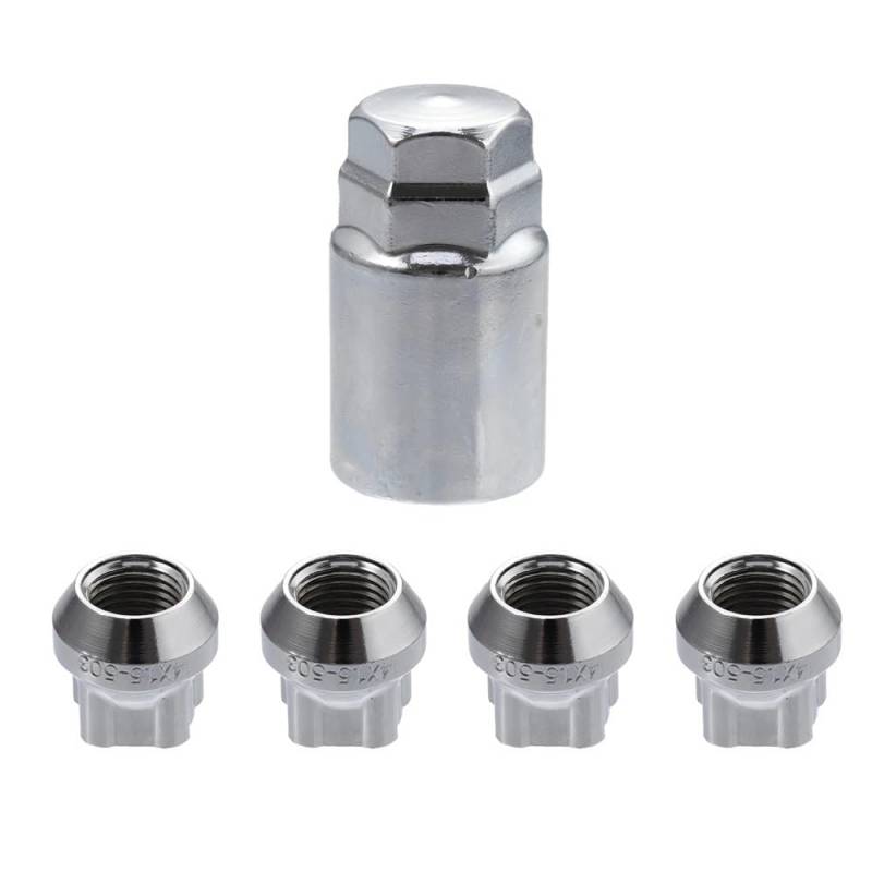 BASPHHH Felgenschraube Kompatibel mit Tesla für Model für 3 2017-2022 Radsicherungs-Radmuttern-Set M14 x 1,5 von BASPHHH