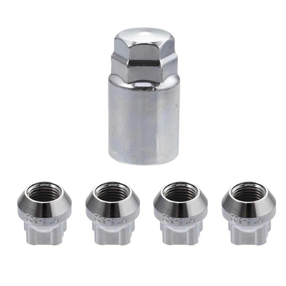 BASPHHH Felgenschraube Kompatibel mit Tesla für Model für X 2016-2022 Radsicherungs-Radmuttern-Set M14 x 1,5 BASPHHH Felgenschraube Kompatibel mit Tesla für Model für X 2016-2022 Radsicherungs-Radmuttern-Set M14 x 1,5 von BASPHHH