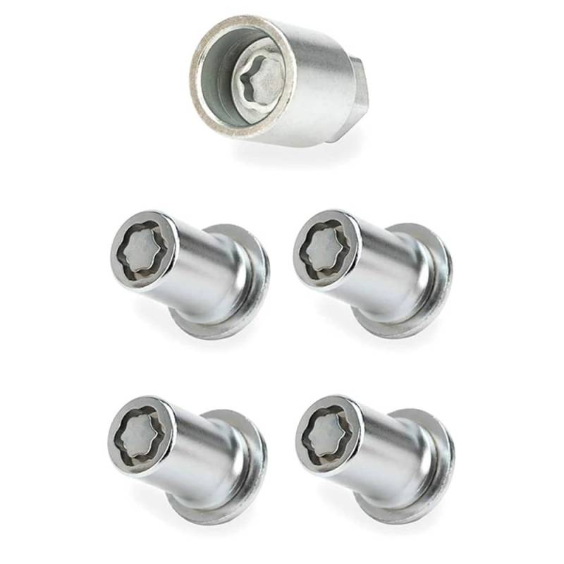 BASPHHH Felgenschraube Kompatibel mit Toyota für 4Runner 2003-2022 Alu-Radsicherungs-Radmuttern-Set 00276-00901 0027600901 von BASPHHH