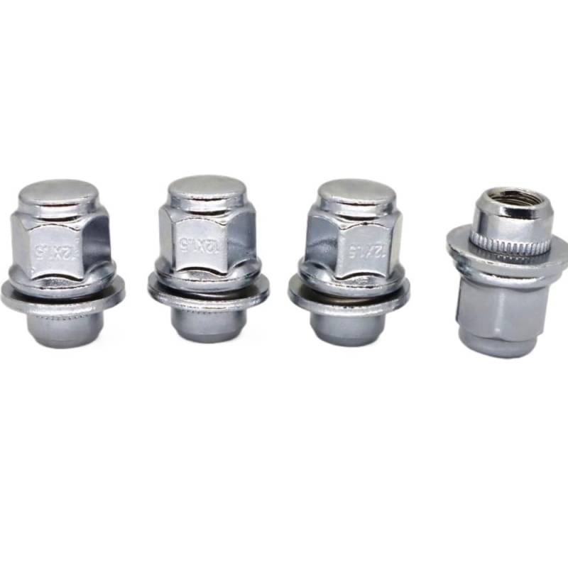 BASPHHH Felgenschraube Kompatibel mit Toyota für Avalon 2005-2021 Chrom-Radmuttern M12 x 1,5 von BASPHHH