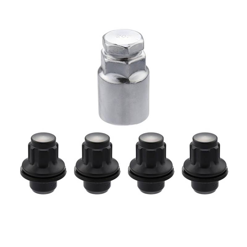 BASPHHH Felgenschraube Kompatibel mit Toyota für Avalon 2006-2018 Auto-Radsicherungs-Radmuttern, Anti-Diebstahl-Radmutter-Schraube, Fahrzeugmuttern M12 x 1,5 von BASPHHH